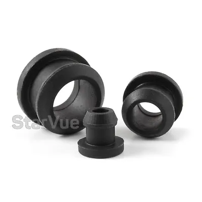 Grommet Snap-On Open Silicone Rubber Hole Plug Bung Wire Cable Protect Bush • £1.94