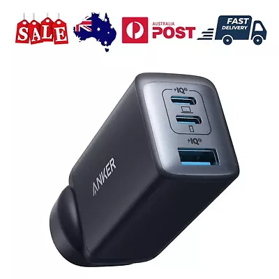 $79 • Buy Anker USB C Fast Wall Charger  Adapter AU Plug Dual Power Charging 3-Port AUS