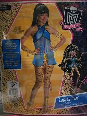 Cleo Nile Monster High Costume Rubies Child 50% Off Final Sale !! • $14.99