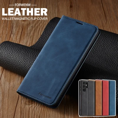 $14.99 • Buy For Samsung S23 S22 S21 Ultra Plus A53 A13 A23 73 Case Leather Wallet Flip Cover