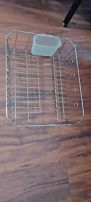 Large VTG Rubbermaid Chrome Wire Dish Drainer Drying Rack Excellent Condition • $39.99