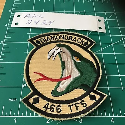 466th TFS USAF F-16 Falcon TAC Fighter Squadron Patch Sew • $8.99
