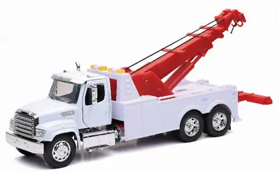 New Ray 1/32 Freightliner 114SD Wrecker Tow Truck Diecast Model Car White 11023 • $19.95