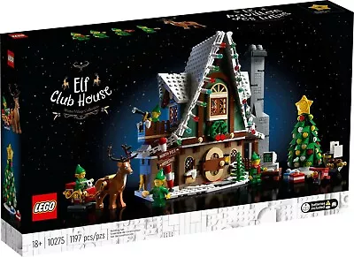 LEGO 10275 Elf Club House Christmas Creator Expert • $246.25