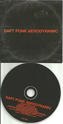 DAFT PUNK Aerodynamic W/ RARE RADIO EDIT CARD SLEEVE UK Made PROMO DJ CD Single • $24.99