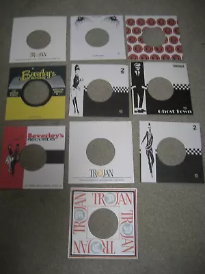 SKA PUNK USED RECORD REPRODUCTIONS  SLEEVES - (pack Of 10) • £1.99