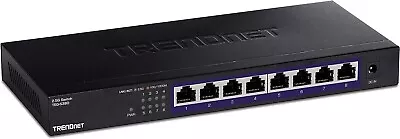 TRENDnet 8-Port 2.5G Unmanaged Network Switch 8x 2.5 GbE RJ45 Ports (TEG-S380) • $115