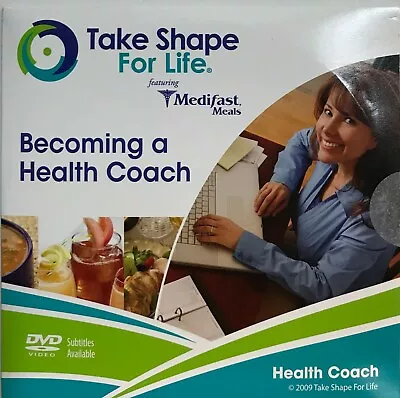 Becoming A Health Coach: Take Shape For Life: Medifast Meals (DVD Client) *NEW* • $13.21