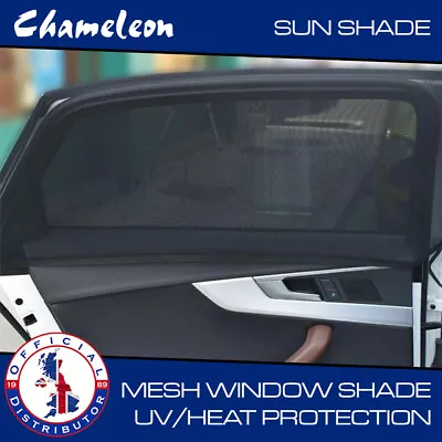 2X Universal Car Sun Mesh Blind Rear Window UV Protector Sun Shade For Kids Baby • £7.85