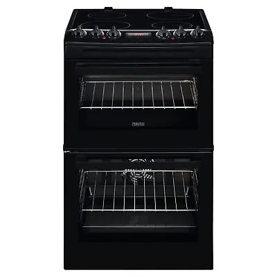 Zanussi ZCV46250BA Electric Cooker With Ceramic Hob • £699