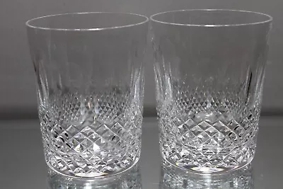 Two Waterford Ireland COLLEEN 4 1/2  12oz Flat Tumbler Double Old Fashion DOF • $125