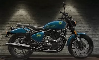 2024 Royal Enfield Shotgun 650 Plasma Blue • $6999