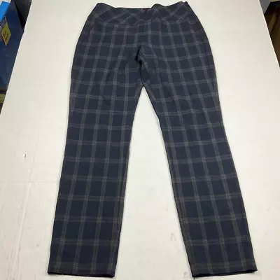 Cabi Womens Dress Pants Plaid Checkered Side Zip Work Mid Rise Trousers Size 4 • £19.27