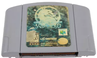 Mortal Kombat Mythologies Sub-Zero N64 (Nintendo 64 1997) Authentic - Ships Fast • $24.95