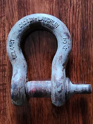 Crosby Laughlin SWL 4 3/4 Ton Shackle Pin Hauling  • $49.99