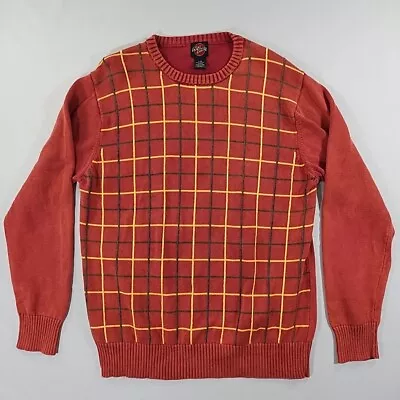 Nick Danger Plaid Grandpa Sweater Mens Plaid • $29.95