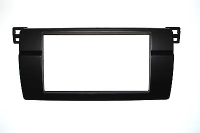Stereo Radio Install Dash Kit Double Din Bezel Fits 1997-1996 BMW E46 3 Series • $14.99