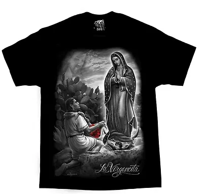 DGA David Gonzales LA Virgencita Mexican T Shirt • $33.95