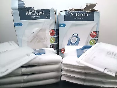 Lot Of 2 - Miele - GN Airclean 3D Dust Vacuum Bags - 4 Bags +2 Filters Per Box • $32.85