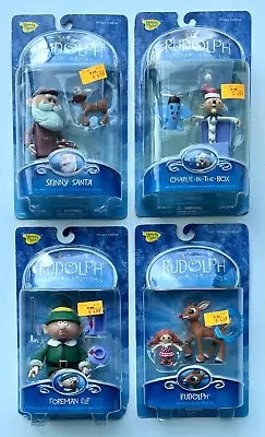 Memory Lane Rudolph And The Island Of Misfit Toys Figurine Set Of 4 *NEW* • $110