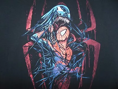 Spiderman Vs. Venom T Shirt L Marvel Size XL • $9.99