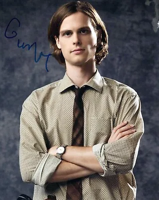 Matthew Gray Gubler Criminal Minds Autographed Photo Signed 8X10 #1 Smear/damage • $22.50