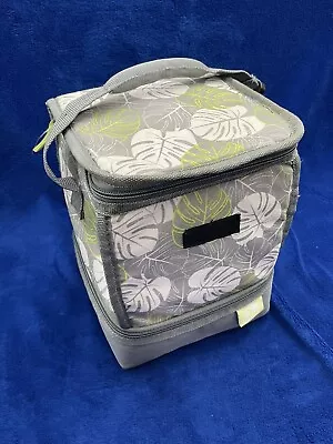 Two Compart Camo Soft Side Insulated Lunch Bag 7x7x9  Zipper Works IGLOO • $14.99