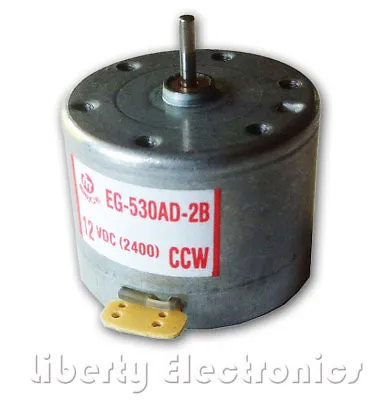 NEW MABUCHI DC 12V CCW Tape Recorder Audio Capstan Motor - Model: EG-530AD-2B • $14.94