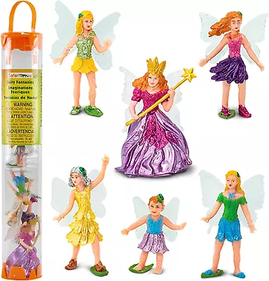 Fairy Fantasies Toy Figurine TOOB Including 6 Winged Fairies • £22.15