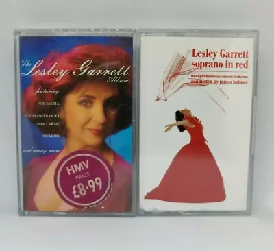 £6.49 • Buy Lesley Garrett 2 X Cassette Tape Album Soprano In Red Philharmonic Orchestra
