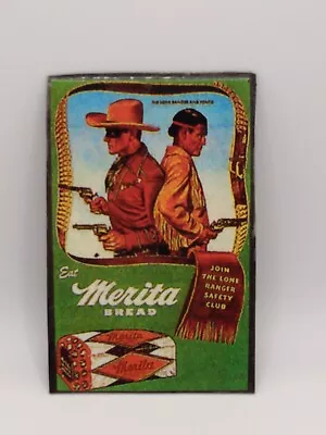 Rubber Lone Ranger Merita Bread Advertising  Refrigerator Magnet • $7.99