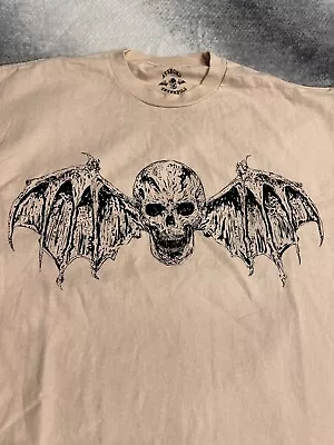 Authentic RARE 2023 Tour Avenged Sevenfold Wesbat Deathbat A7X Shirt Large NEW! • $89