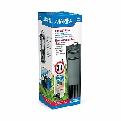 Marina I25 Internal Filter - Suitable For Aquariums Up To 25 L (6.6 US Gal.) • £14.99