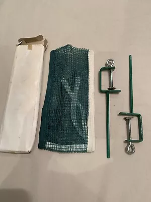 Vintage Table Tennis Net & Brackets 1970/80s • $6.22