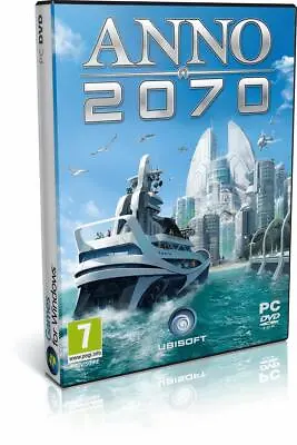 Anno 2070 PC NEW SEALED ORIGINAL Strategy Game Windows Futuristic RPG Ubisoft • $39.99