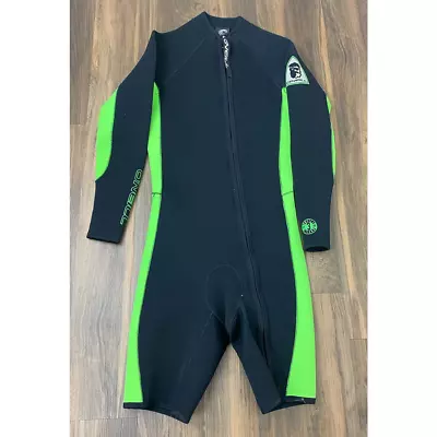 VTG RETRO 90s Men O'Neill 3mm Full-length Nylon Surfing Wetsuit MT • $66.99