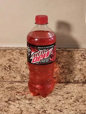 Mountain Dew Code Red Call Of Duty Modern Warfare II Full 20oz Bottle (2022) • $18.95