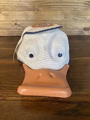 Vintage Donald Duck Walt Disney World Souvenir Squeaker Mesh Hat 1970s Medium • $31.50