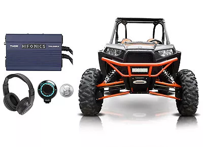 Hifonics TPS-A500.2 500w 2Ch Amp+Bluetooth Control+Headphones 4 RZR/ATV/UTV/Cart • $172.90