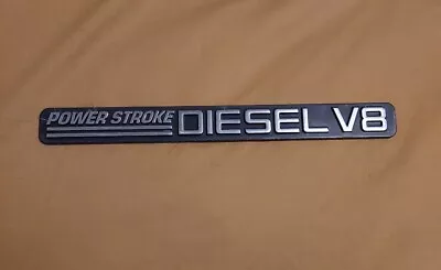 01-03 Ford F250 F350 7.3 7.3L Powerstroke Turbo Diesel V8 Door Badge Emblem OEM • $24.98