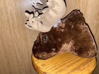 Adore Plush Head Wall Mount Decor Moose Hanging • $18