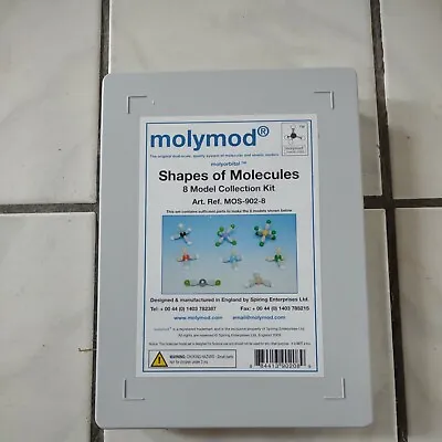 Molymod Shapes Of Molecules 8 Model Collection Kit MOS-902-8 • $43