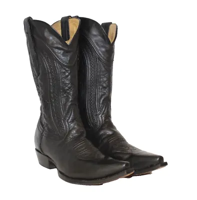Corral Western Boots Mens Sz 10 M Luke C3068 Black Leather Snip Toe Coyboy • $89.19