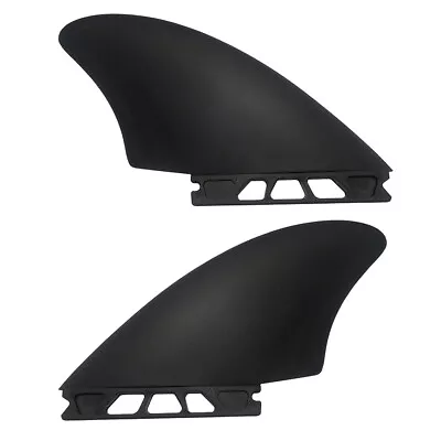 Surfboard Twin Keel Fins (2 Fins) -Double Or Single Tab For Futurns /FCS / FCS 2 • $27.49