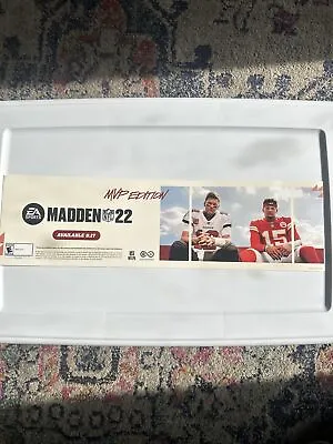 PATRICK MAHOMES TOM BRADY MADDEN 22 MVP EDITION 24X7 Poster • $149.99