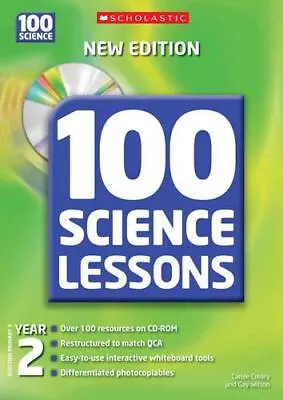 100 Science Lessons For Year 2 With C Carole CrearyGay Wi  New • £12.56