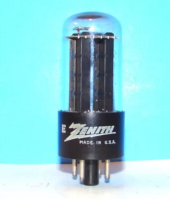 5Y3GT Zenith Radio Amplifier Vintage Rectifier Audio Vacuum Tube Valve 5Y3G 5Y3 • $12.99