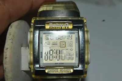 Vintage Casio Baby G BG-184 LCD Watch Square 35 Mm Unisex Sold As-IS  • $29.99