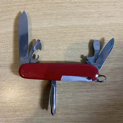 Victorinox Swiss Army Knife Officer Suisse 6 Tool Knife  3.5  Folded • $4.25