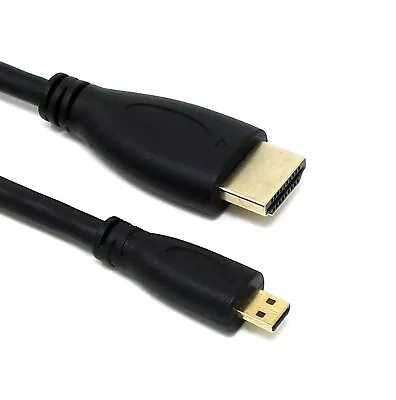 Micro HDMI To HDMI Cable For Raspberry Pi 4 High Speed Micro HDMI Cable (2 Mt) • £6.25